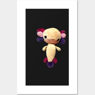 Cute axolotl to cuddle Posters and Art